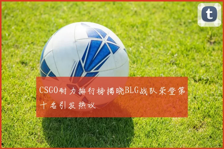 CSGO耐力排行榜揭晓BLG战队荣登第十名引发热议
