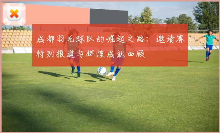 成都羽毛球队的崛起之路:邀请赛特别报道与辉煌成就回顾