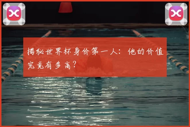 揭秘世界杯身价第一人:他的价值究竟有多高?