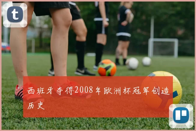 西班牙夺得2008年欧洲杯冠军创造历史