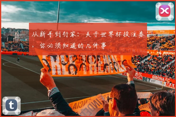从新手到行家:关于世界杯投注券,你必须知道的几件事